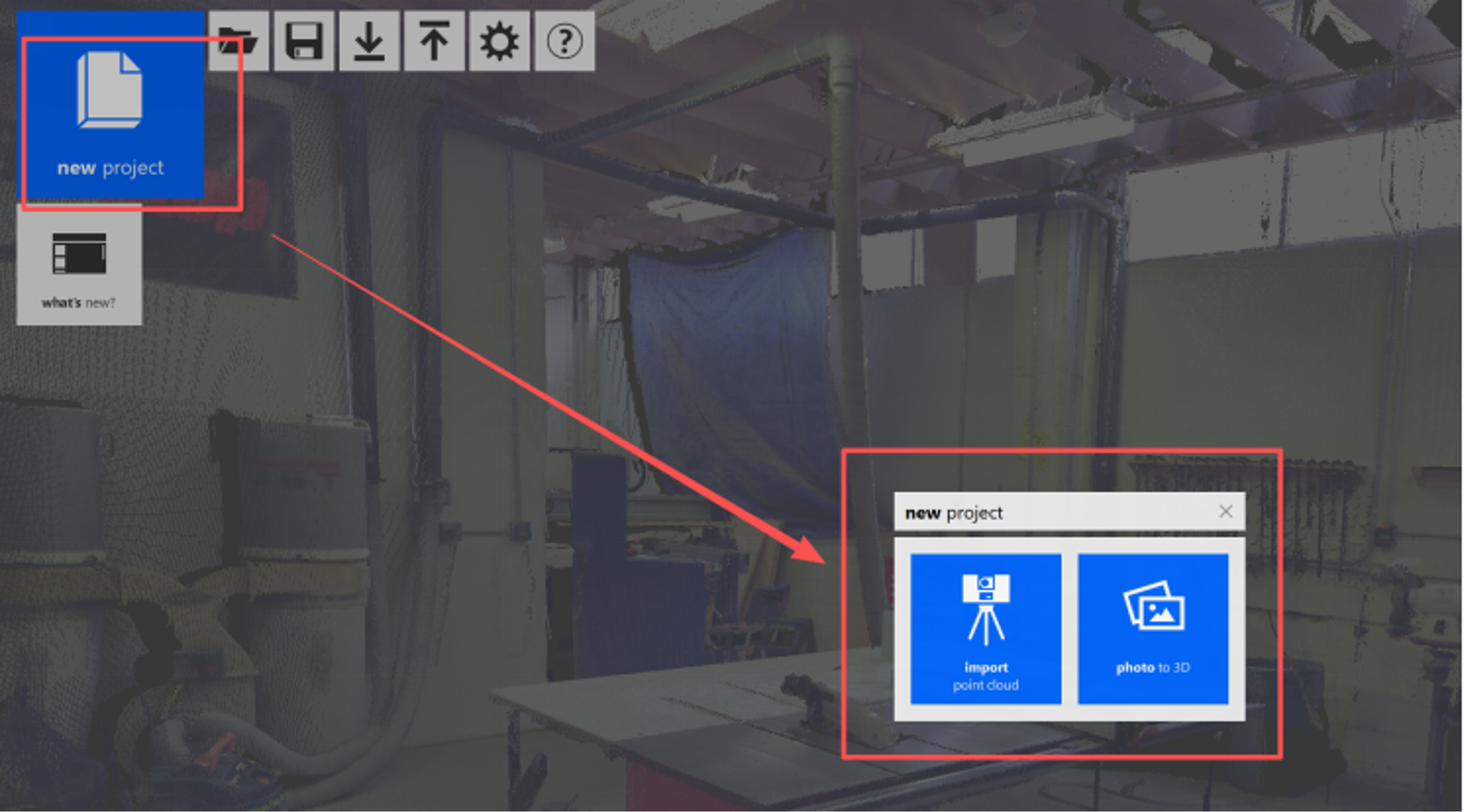 ReCap conversion step 1